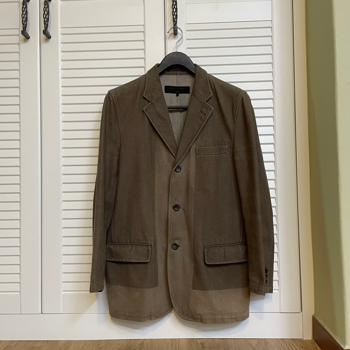 AD2001 comme des garçons homme 데님 블레이저 상품이미지1