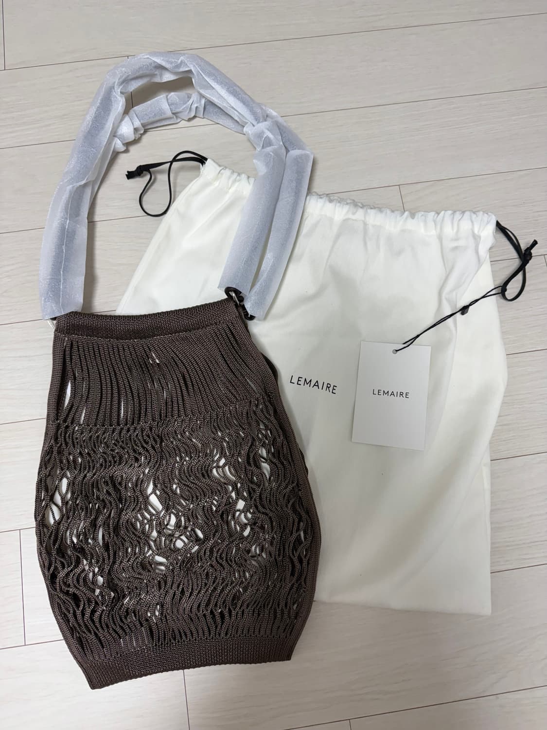 르메르 네트백 미듐 마롱글라쎄 새상품 상품이미지1