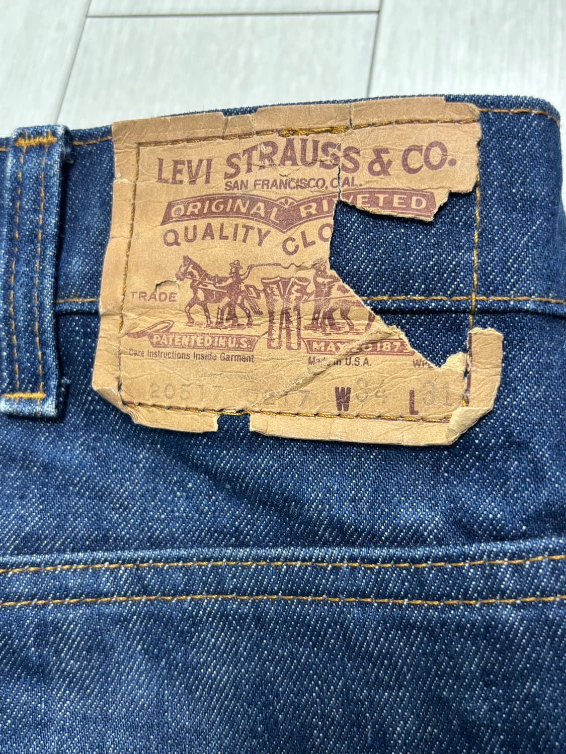 리바이스517오렌지탭 상품이미지5