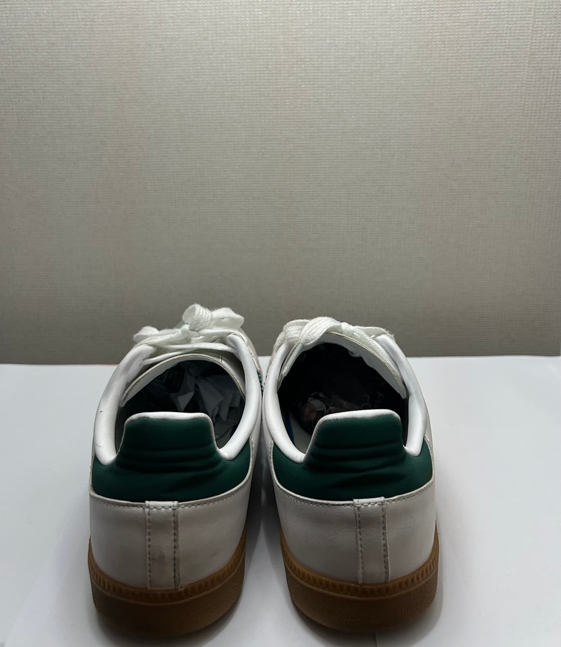 아디다스 삼바 OG 화이트 그린 상품이미지3