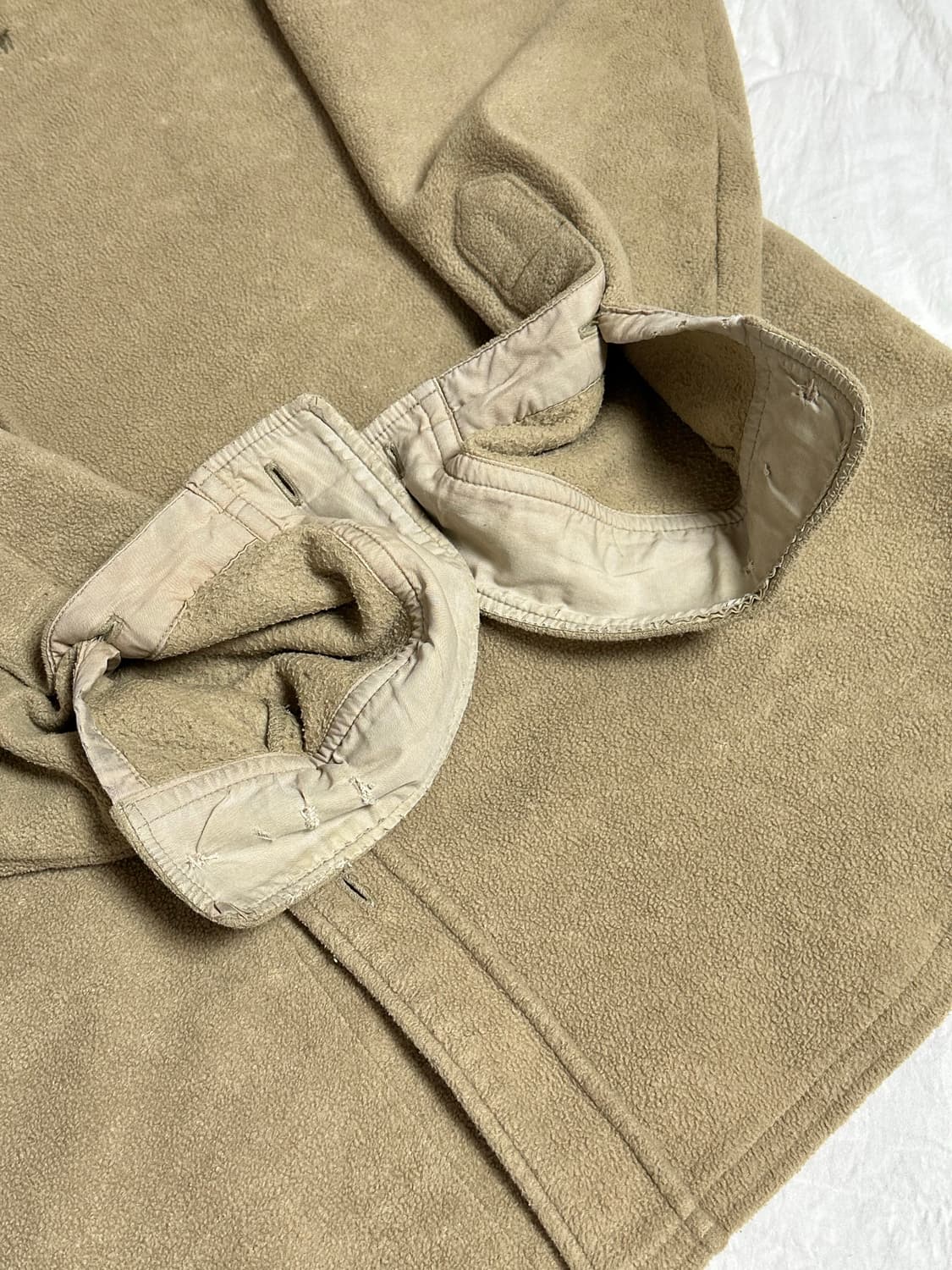 90s JP 빈티지 폴로 플리스 셔츠 라지  상품이미지7