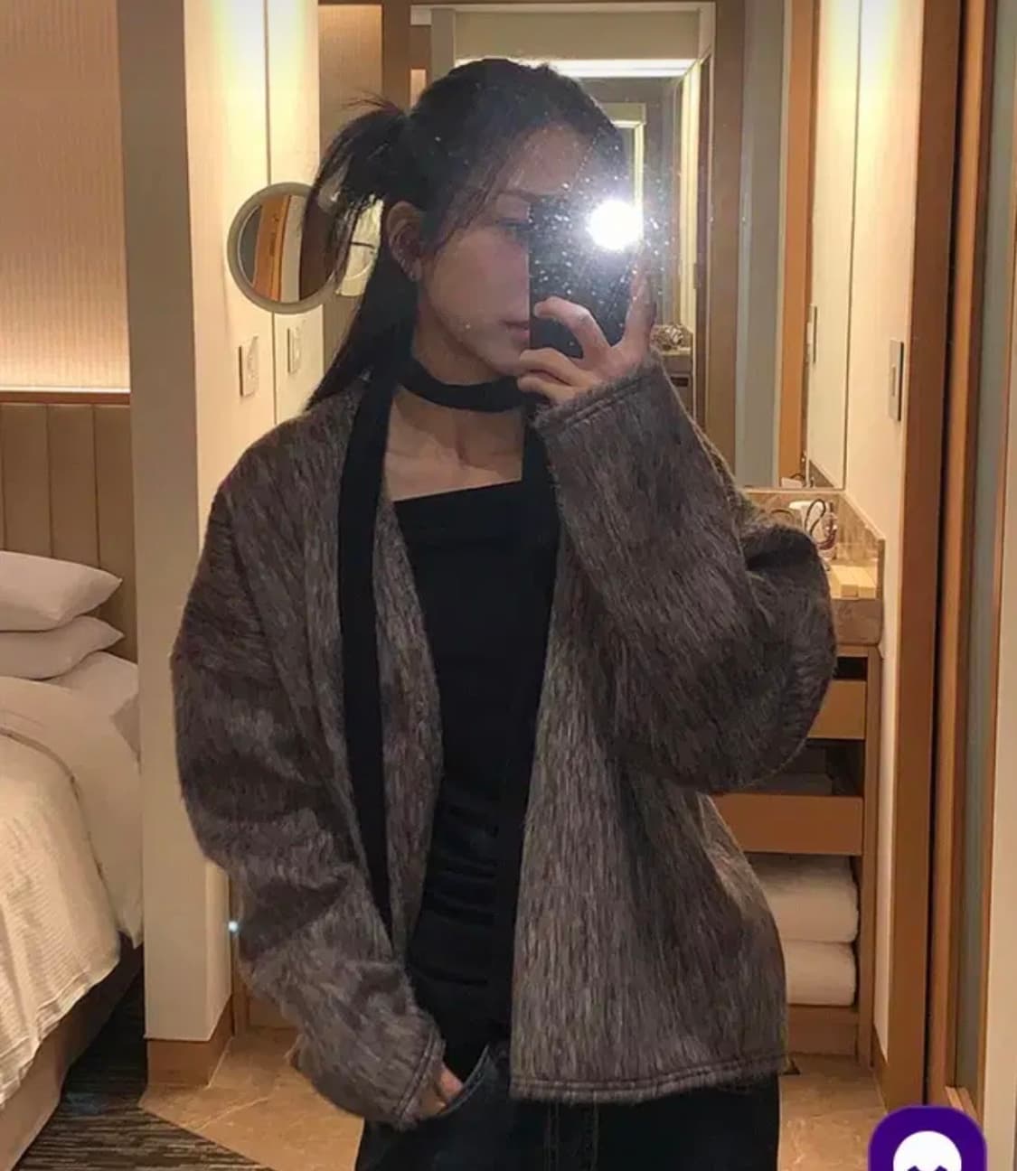 TUDB 모헤어 가디건 자켓 상품이미지2