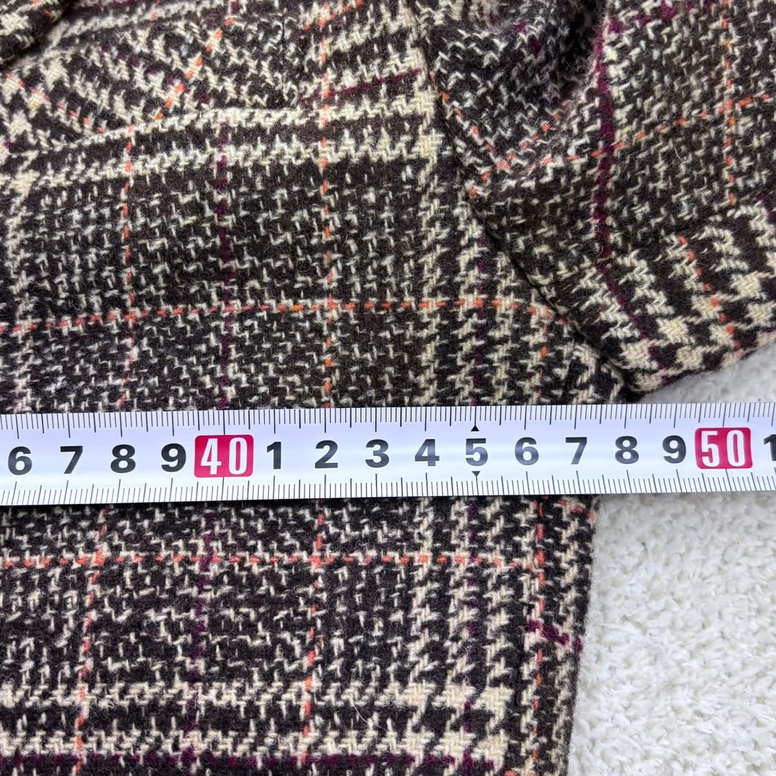 50 세인트뉴욕 체크 블레이저 자켓 0326E 상품이미지5