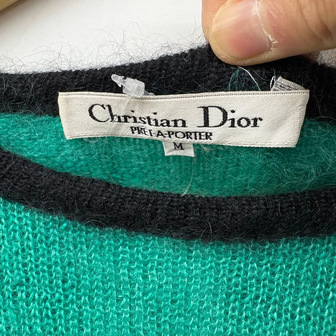 크리스찬 디올 블록 패턴 니트 여M 상품이미지3