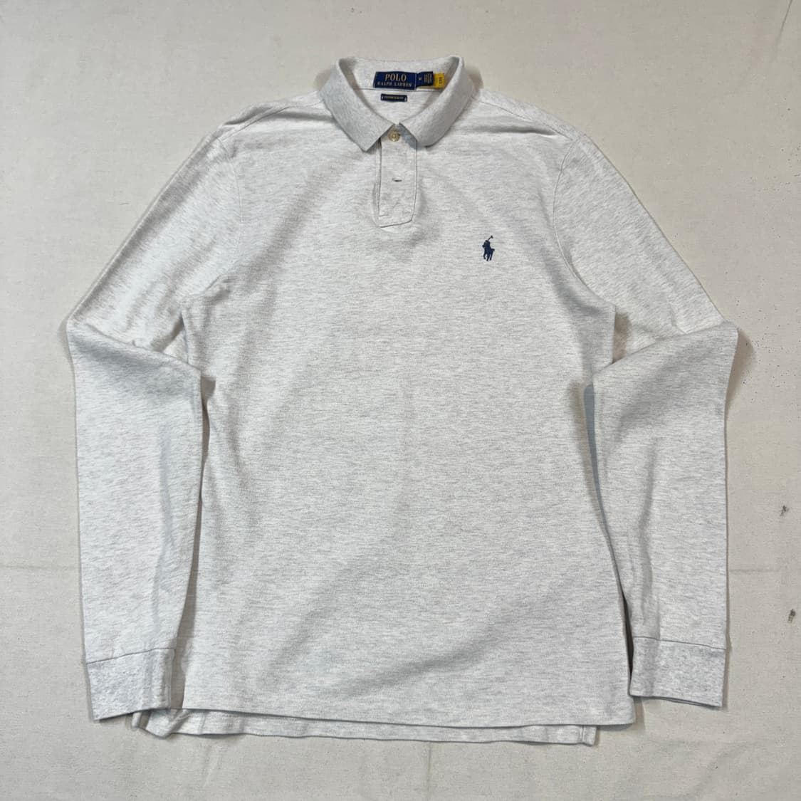 M) 폴로 랄프로렌 커스텀핏 긴팔 카라티 PK 상품이미지1