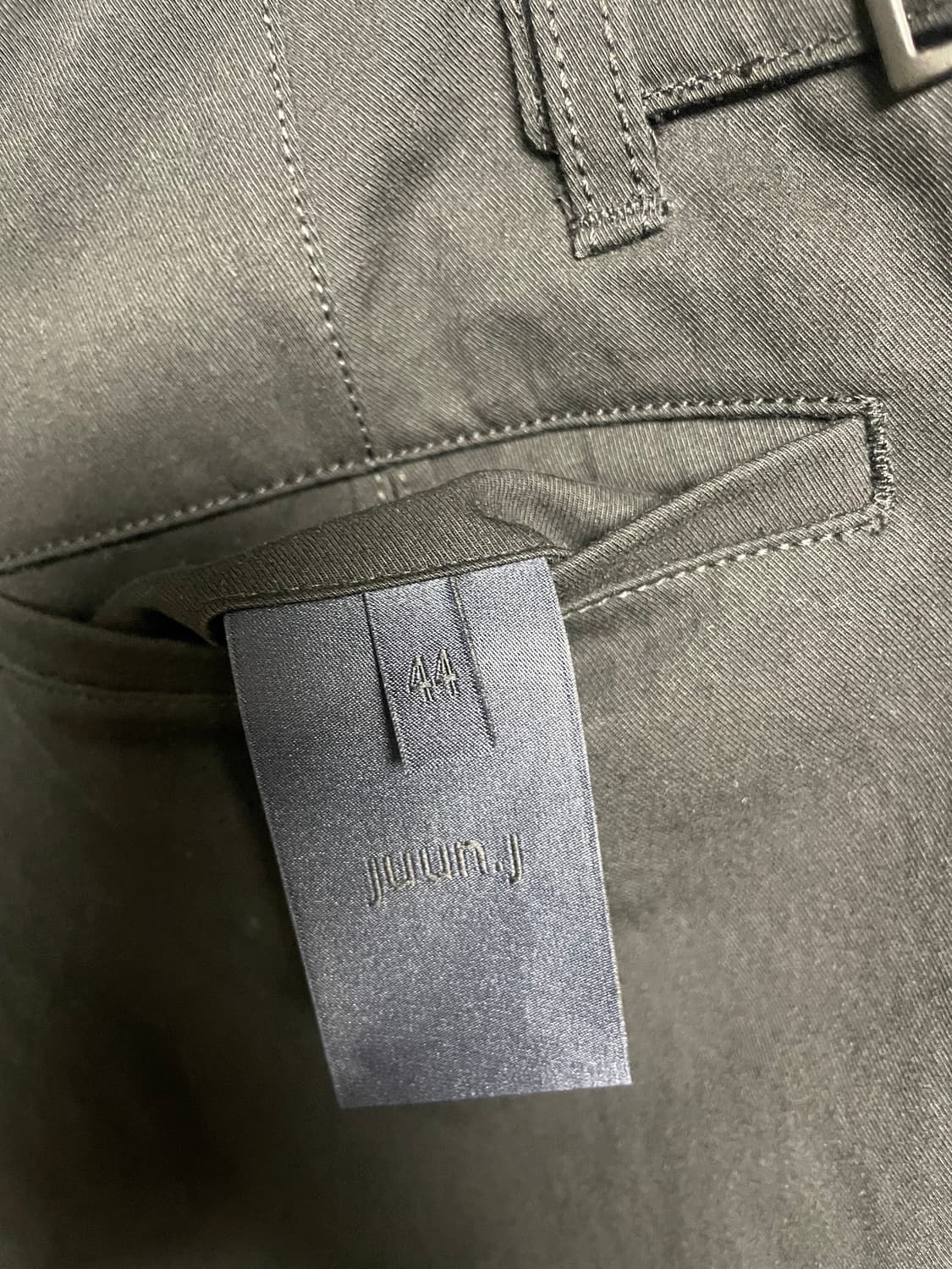 [44] 준지 juun.j 블랙 팬츠 상품이미지5