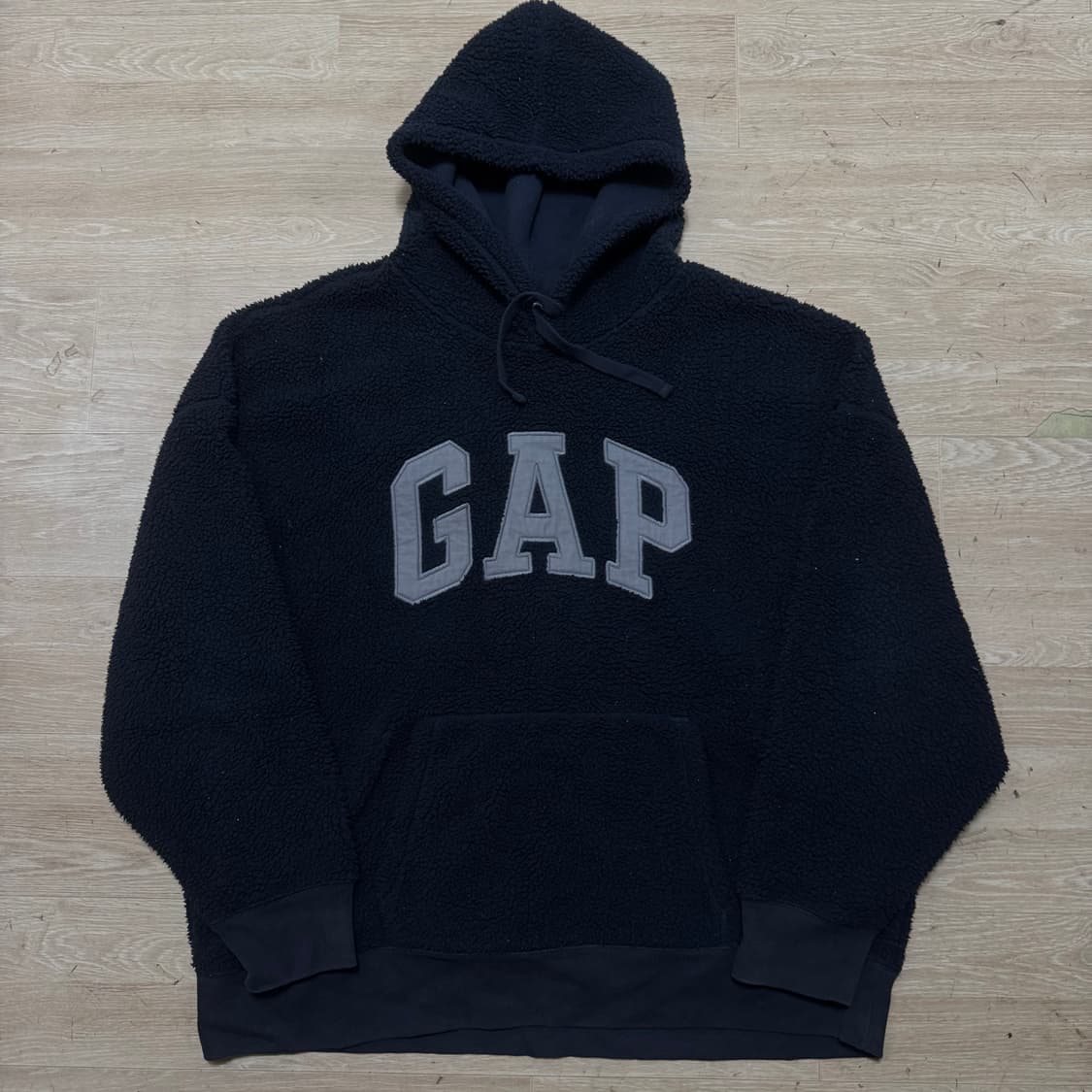 갭 빅사이즈 후리스 후드티 상품이미지1