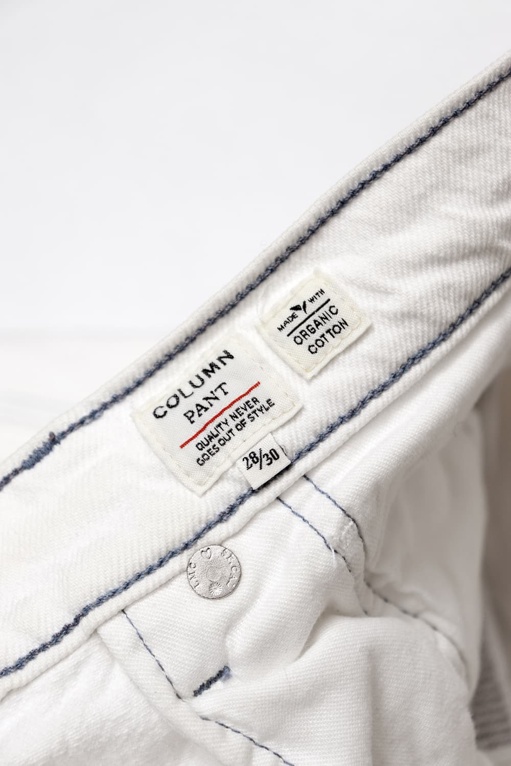 LEVIS BLUE LABEL COLUMN 화이트 데님 size 29 상품이미지6