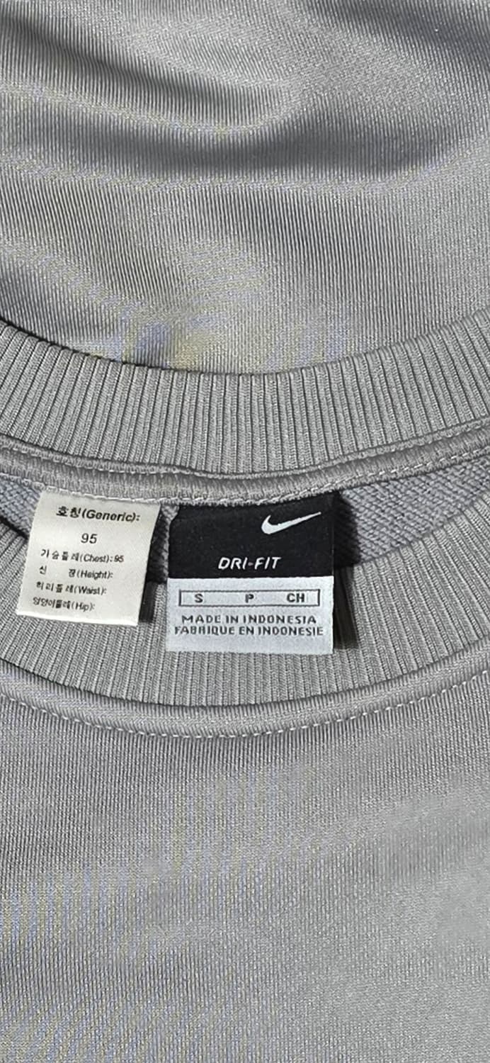 나이키 2004-05 시즌 맨체스터 맨유 스웻 셔츠 95 그레이 상품이미지3