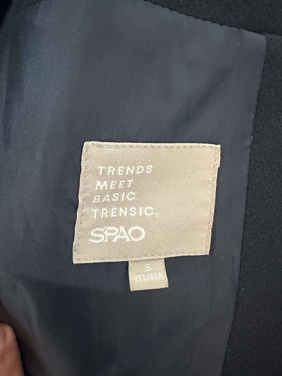 SPAO 떡볶이코트 상품이미지4