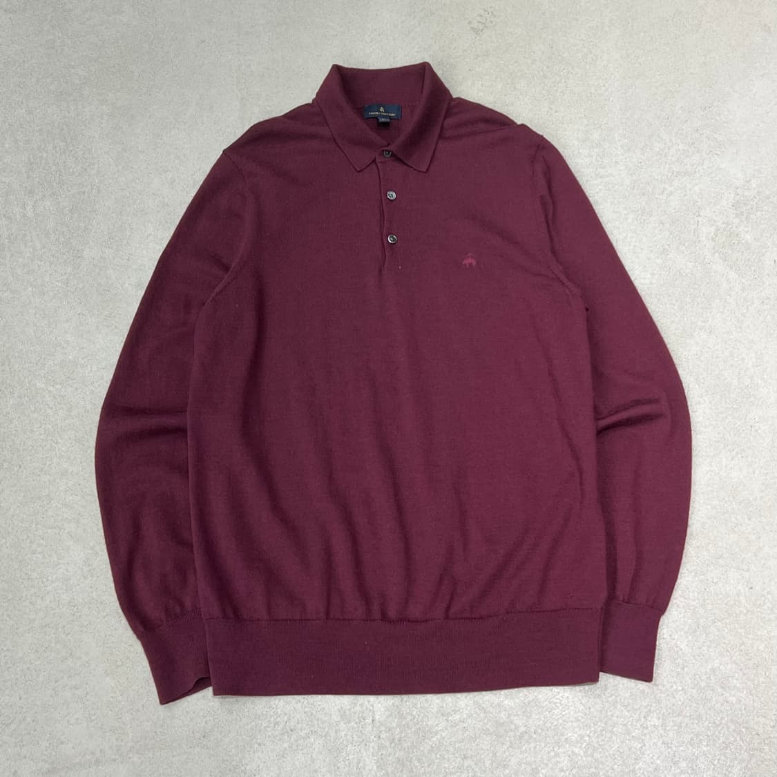 브룩스브라더스 카라 울니트 s10022 상품이미지1