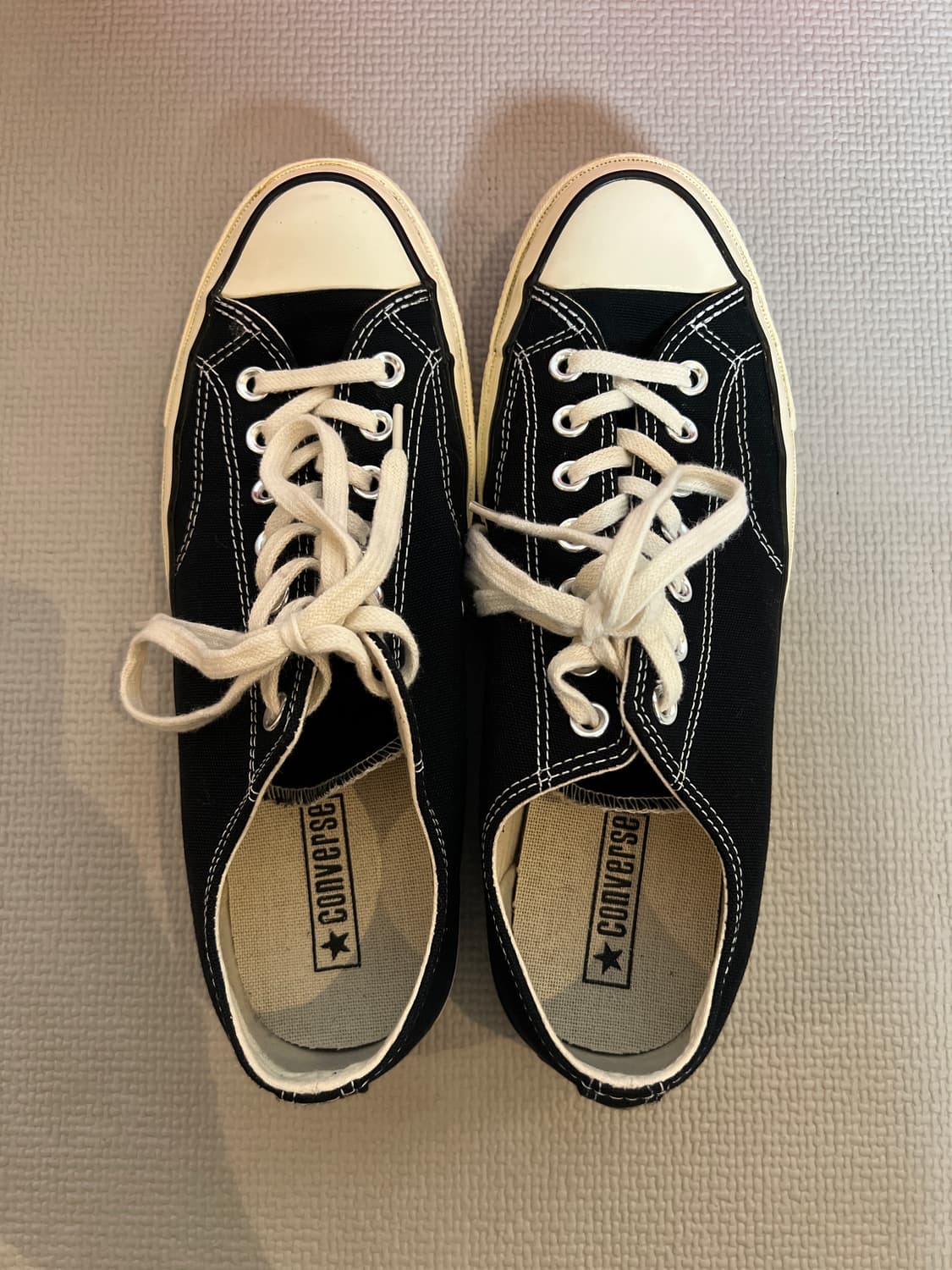 무료배송 - 컨버스 척테일러 1970s 캔버스 로우(블랙) 270 상품이미지5