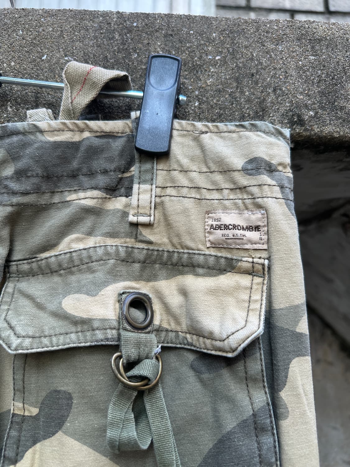 Abercrombie multi pocket camo pants 상품이미지10