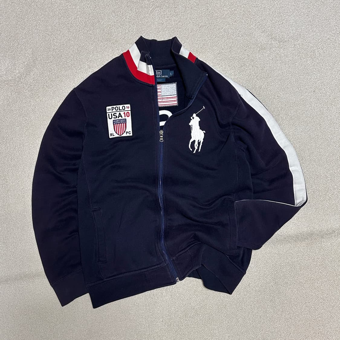 폴로 랄프 로렌 USA 빅포니 집업 상품이미지1