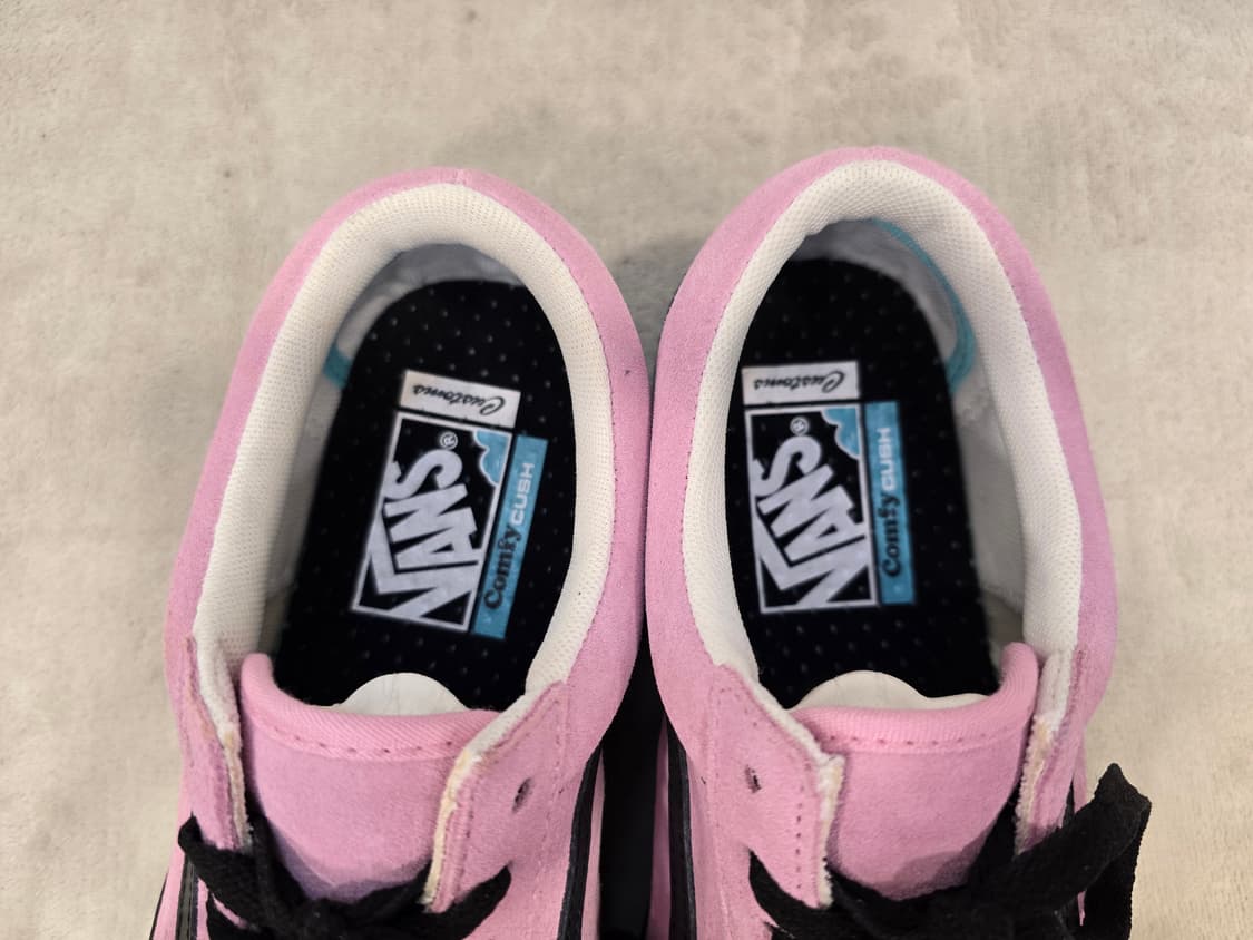 거의새거) 반스 컴피쿠시 올드스쿨 스웨이드 핑크 스니커즈 운동화 275 상품이미지5