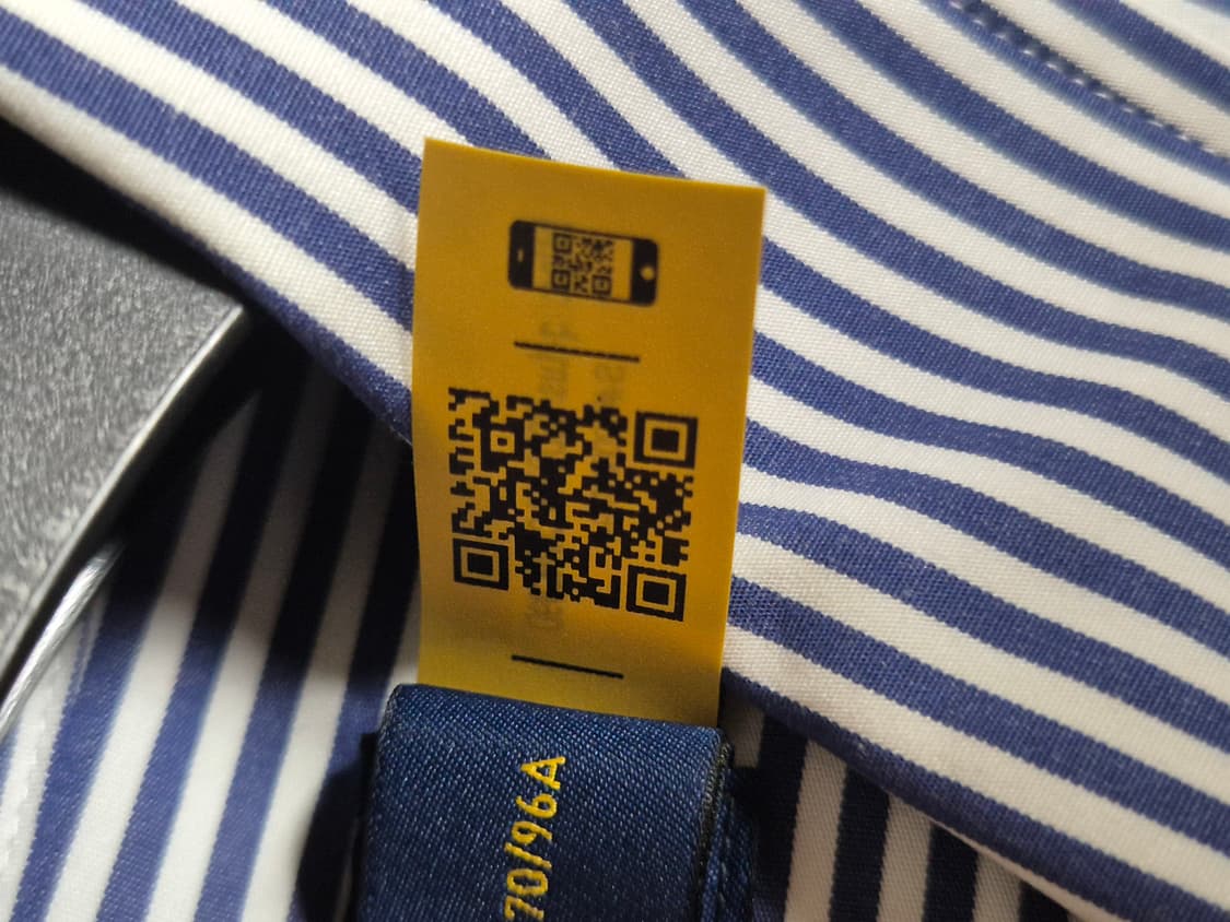 (새상품) 폴로 클래식핏 스트라이프 셔츠 포플린 M 상품이미지6