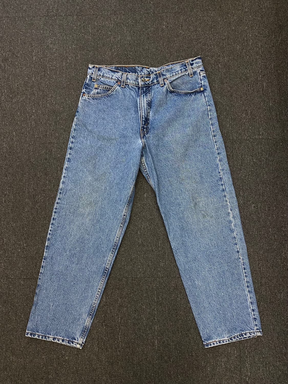 90s Levis 리바이스 550 오렌지탭 데님팬츠 (USA) 상품이미지4