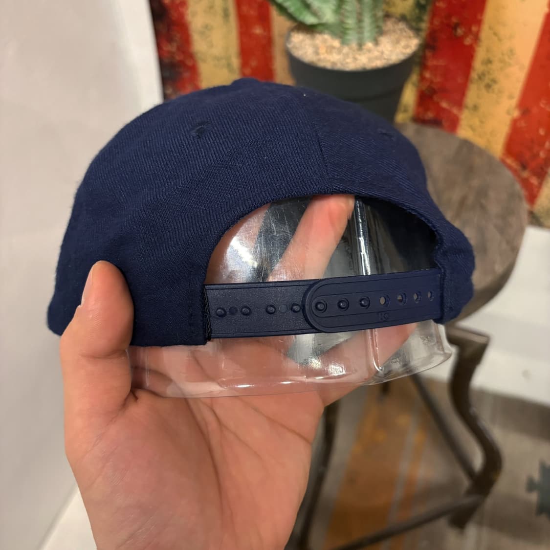 90s KC캡스 미시간 울버린즈 빅M 레터링 플랫 볼캡 N259 상품이미지4