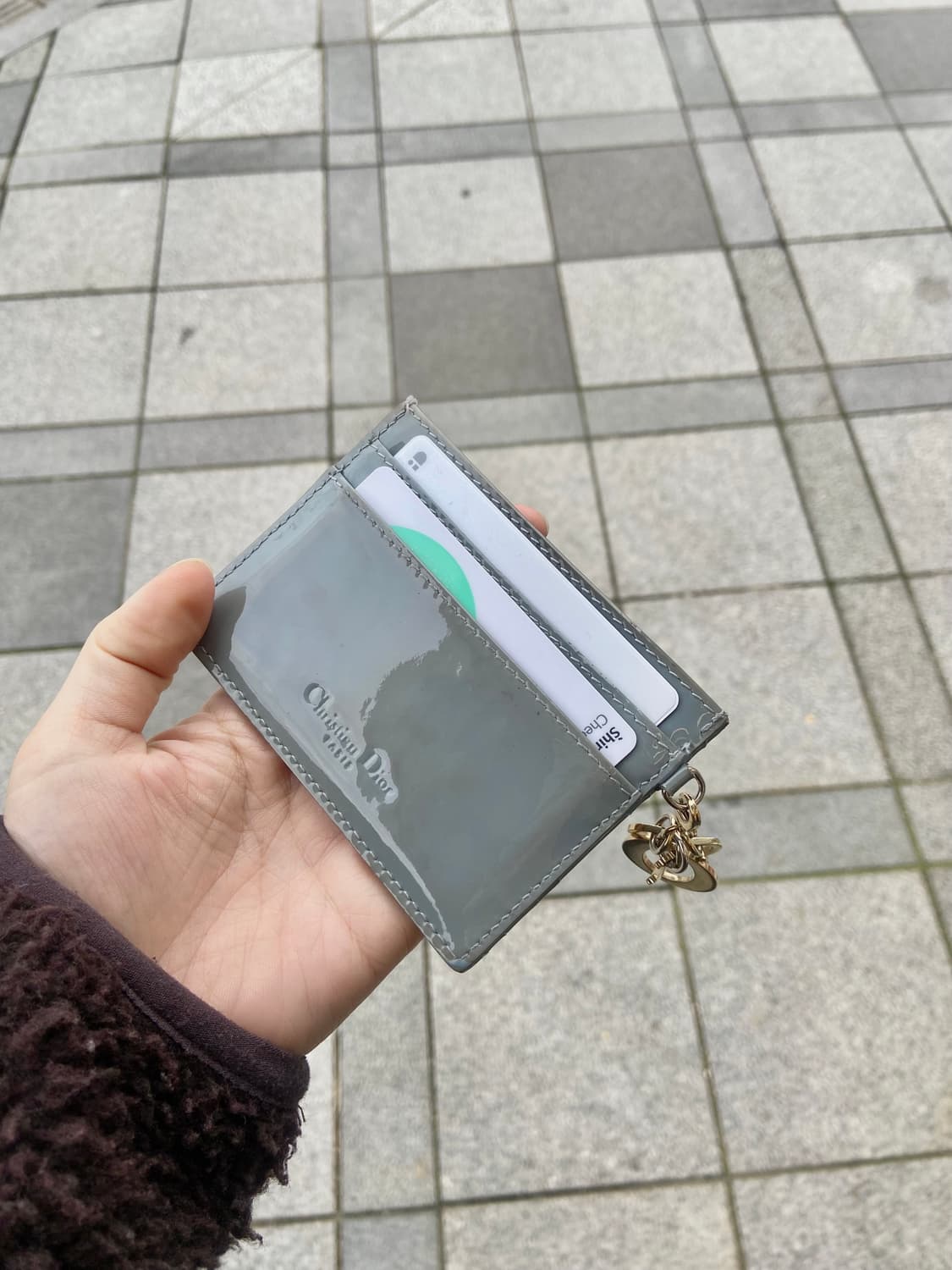 Dior 레이디디올 페이턴트 카나쥬 카드지갑 상품이미지2