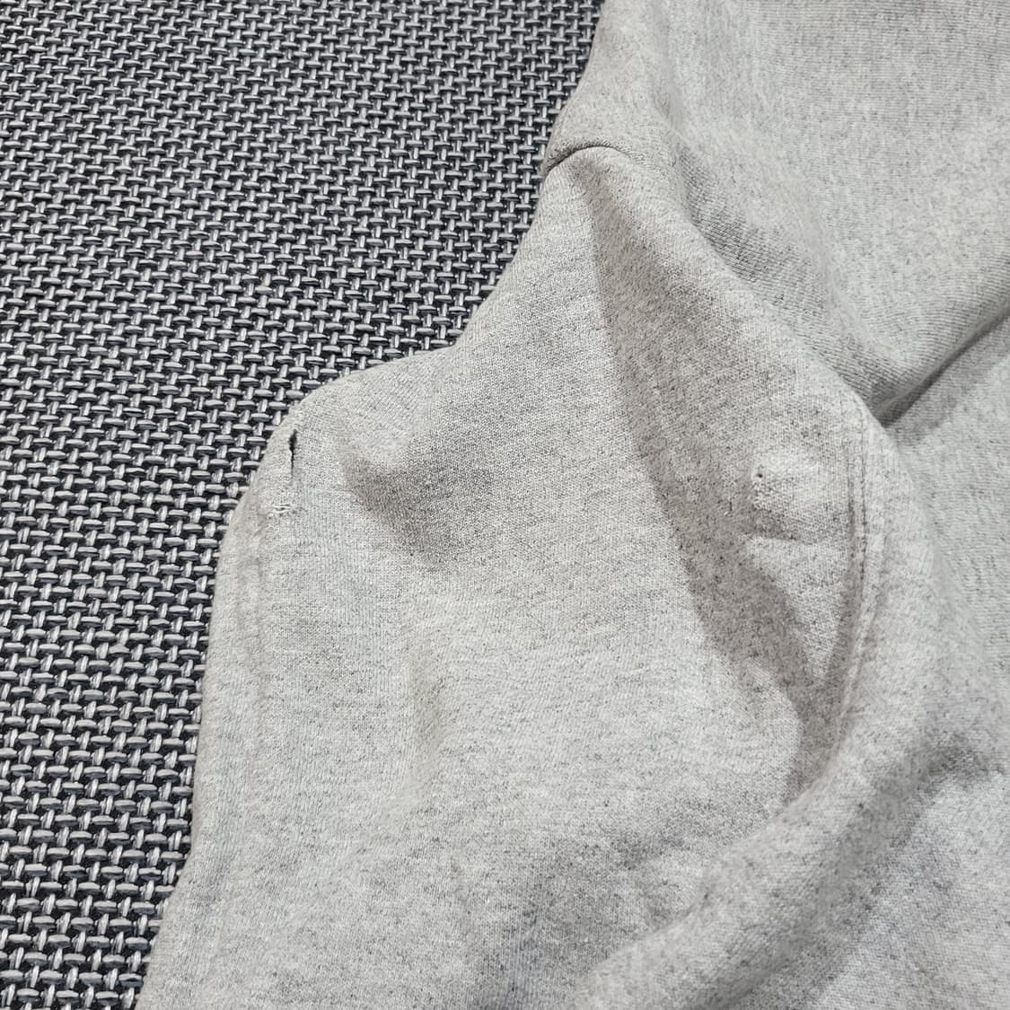 칼하트 로고 후드 그레이 (M/100) 상품이미지5