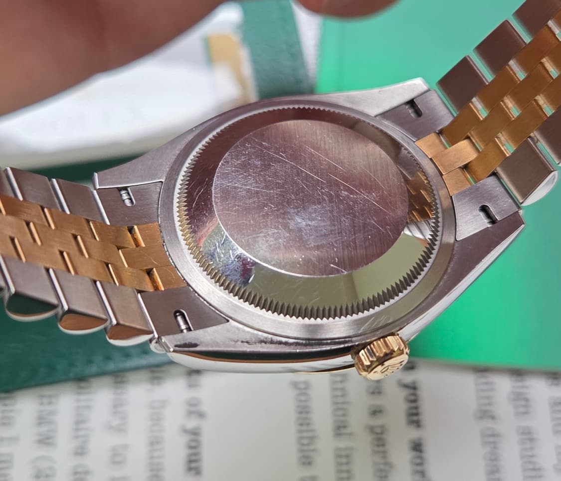 롤렉스 데이저스트 126233 18k콤비 화이트판 쥬빌리줄 (감정서 포함 상품이미지8