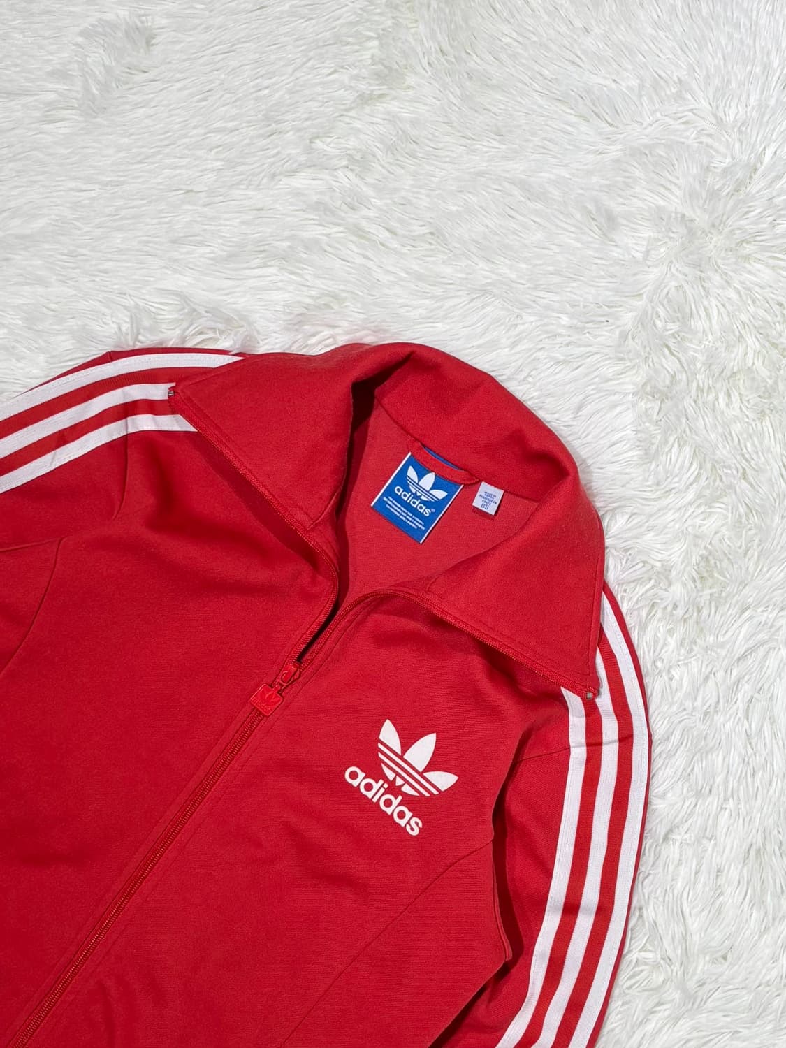 아디다스 유로파 삼선 레드 트랙탑 상품이미지6