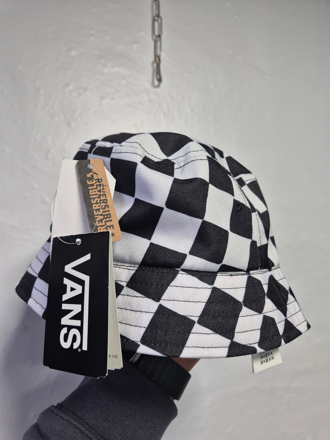 *무료배송* 반스 체커보드 버킷햇 S사이즈  (새상품) 상품이미지2