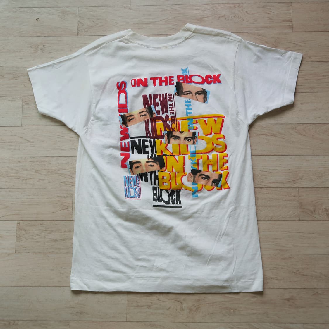 빈티지 89s 뉴 키즈 온 더 블록 티셔츠 상품이미지9