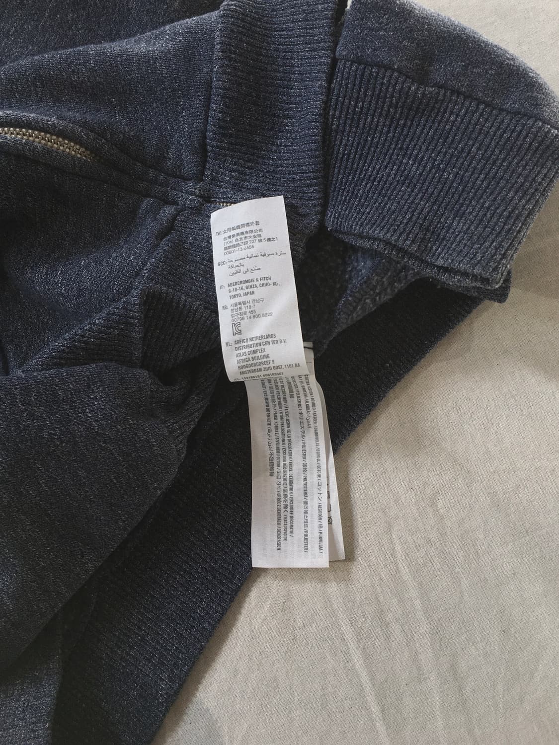 아베크롬비 자수로고 후드집업 상품이미지6