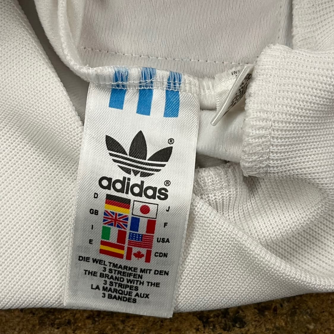 [정품/85] 아디다스 오스트리아 져지 트랙탑 화이트 b8 상품이미지6