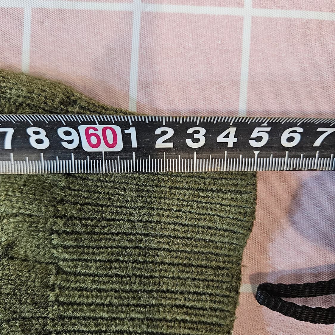 AGOD 하프넥 니트 올리브 L 실측 105 (XL) 상품이미지8