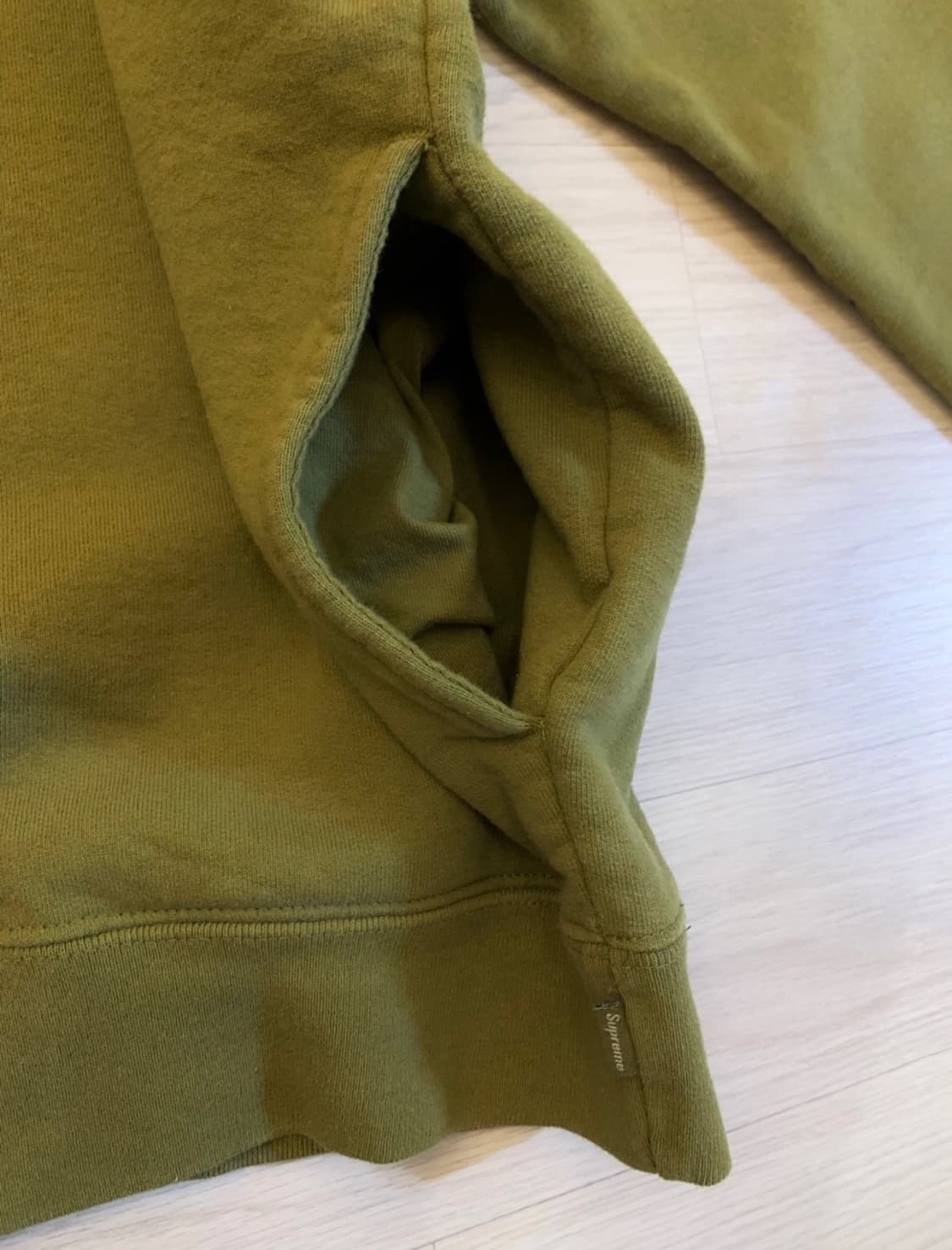 슈프림(SUPREME) 코튼 박스 로고 하프 집업 상품이미지5