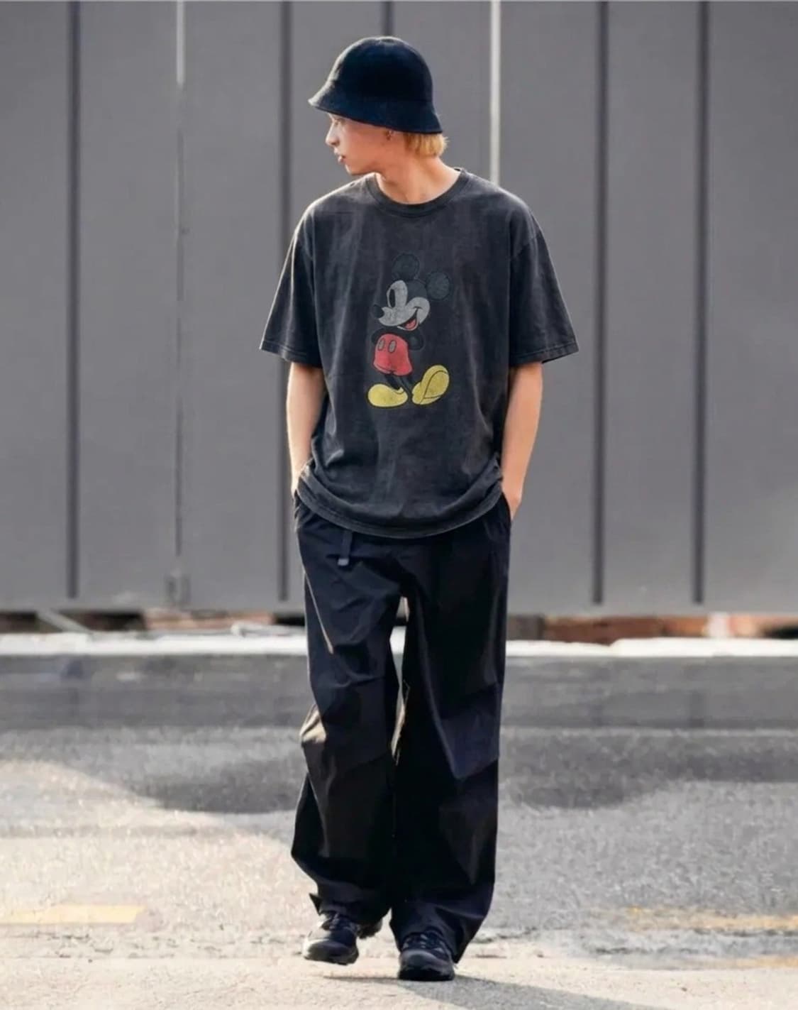 디즈니 피그먼트 미키 반팔티 상품이미지2