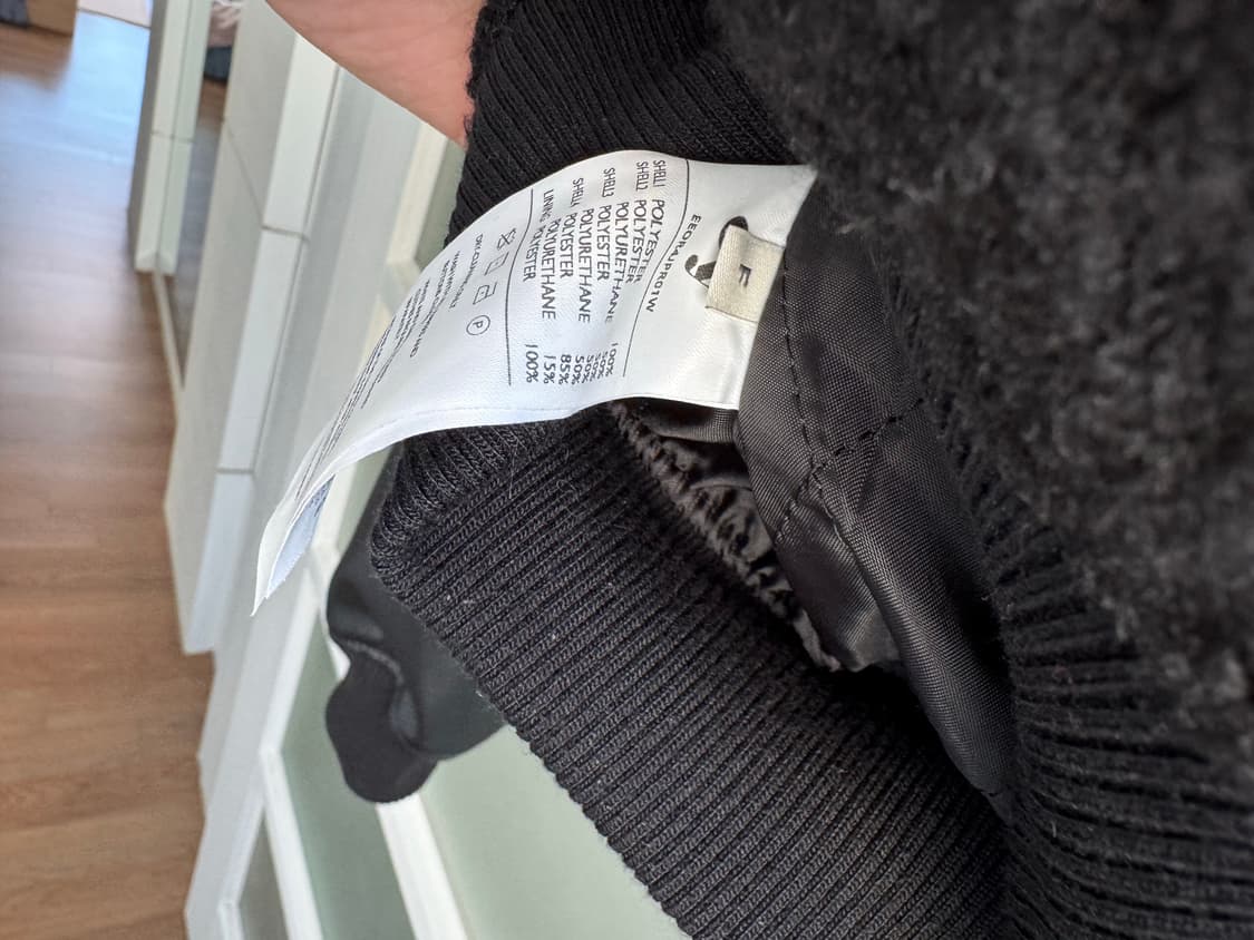 [EYEYE] 아이아이 패딩 점퍼 자켓 블랙 F 상품이미지5