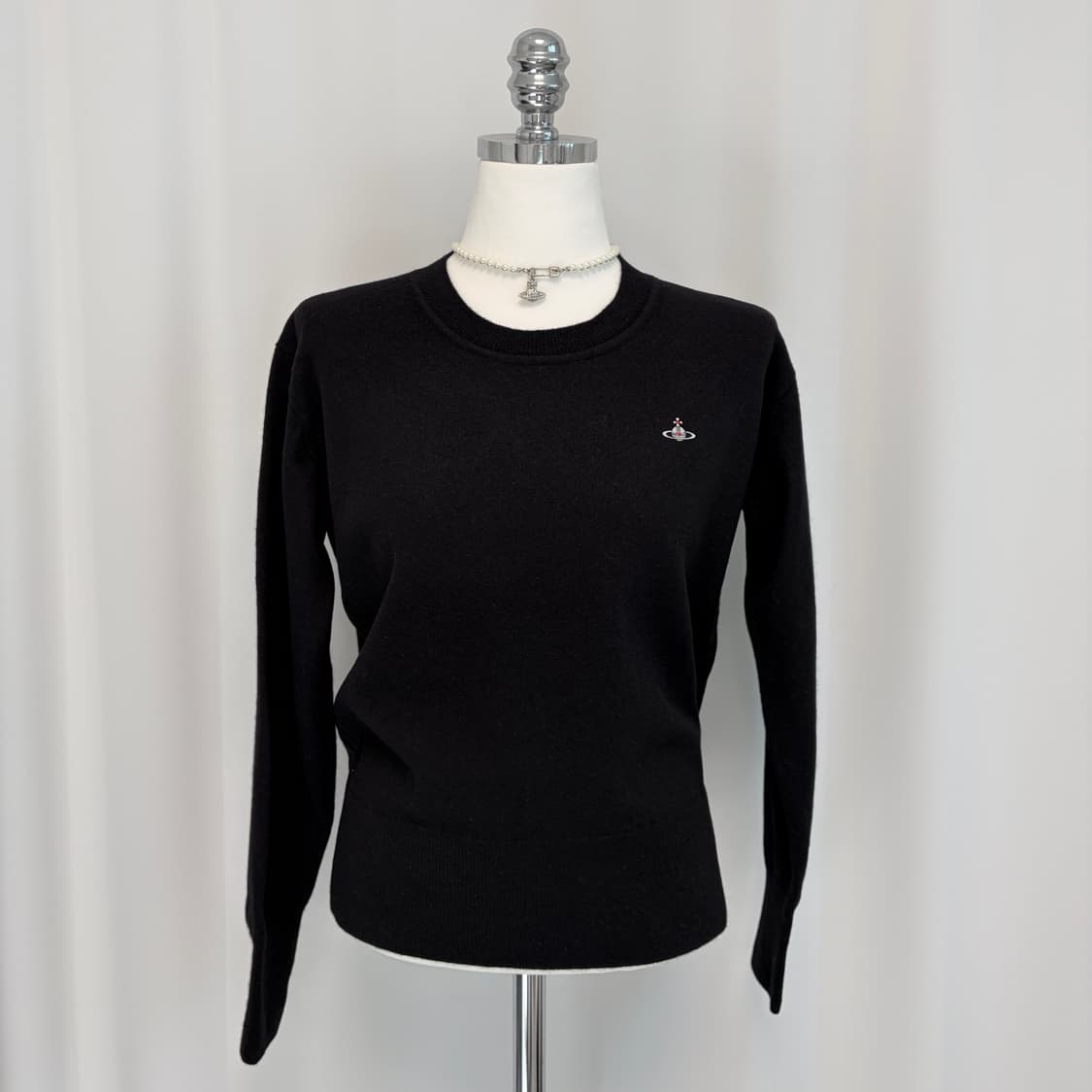 비비안웨스트우드 램스울 도톰 니트 상품이미지5