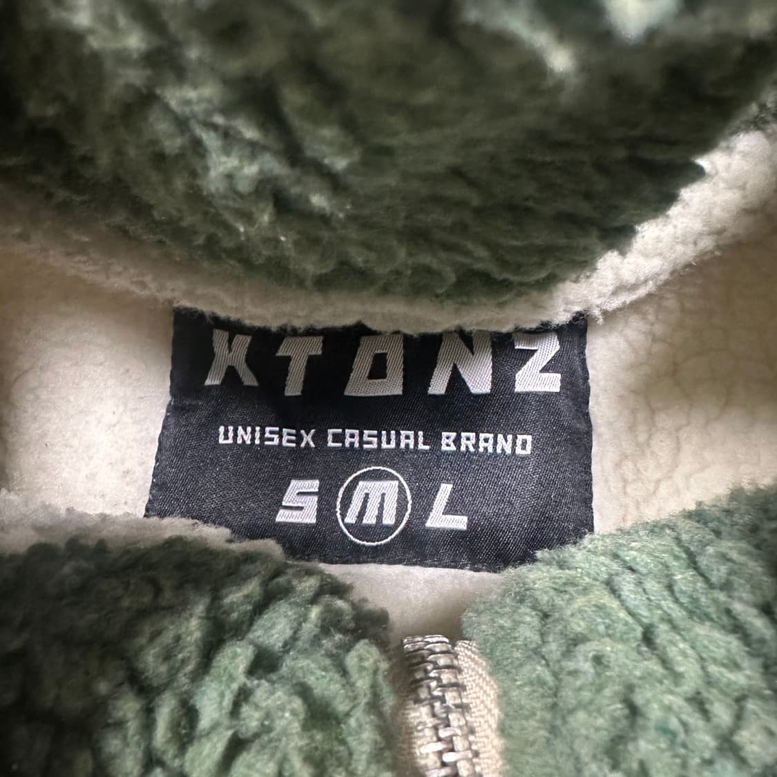 ✨ (바배) 엑스톤즈 뽀글이 플리스 집업  상품이미지3