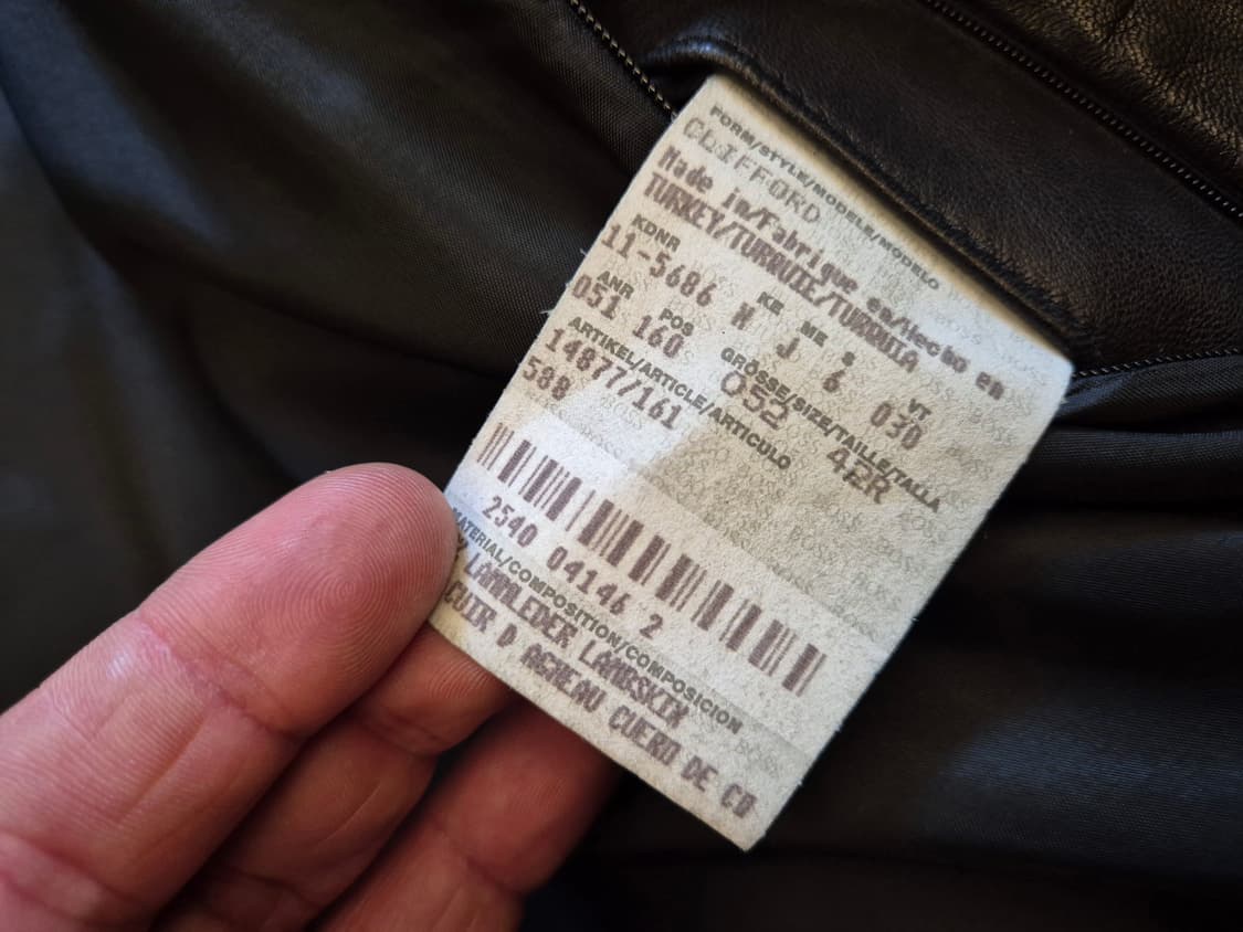 휴고보스 램스킨 자켓 상품이미지10