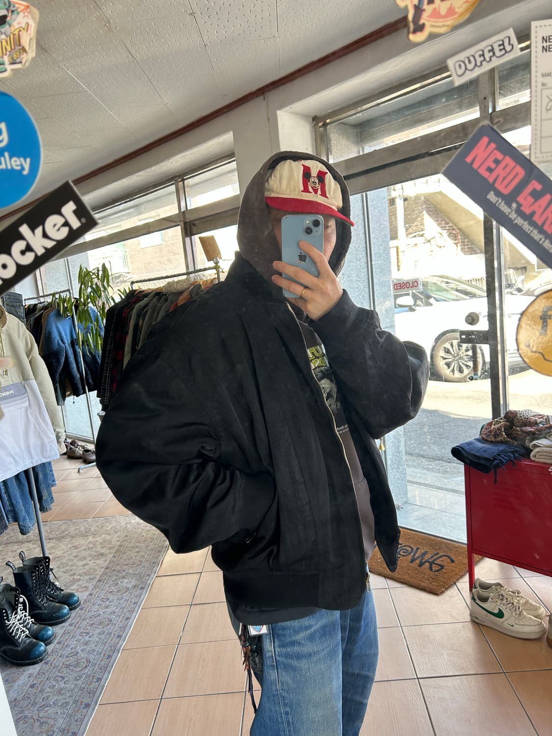 88FW 이세이미야케 스태프 봄버자켓 상품이미지10