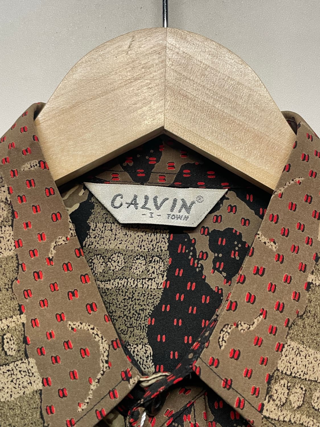 CALVIN 빈티지 패턴 셔츠 상품이미지5