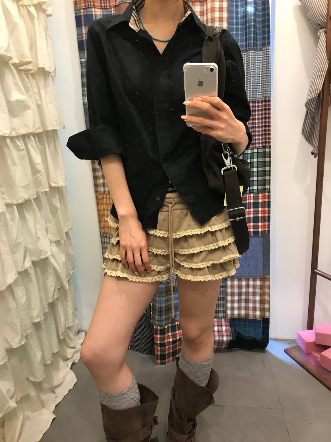 버버리 블랙 셔츠  상품이미지1