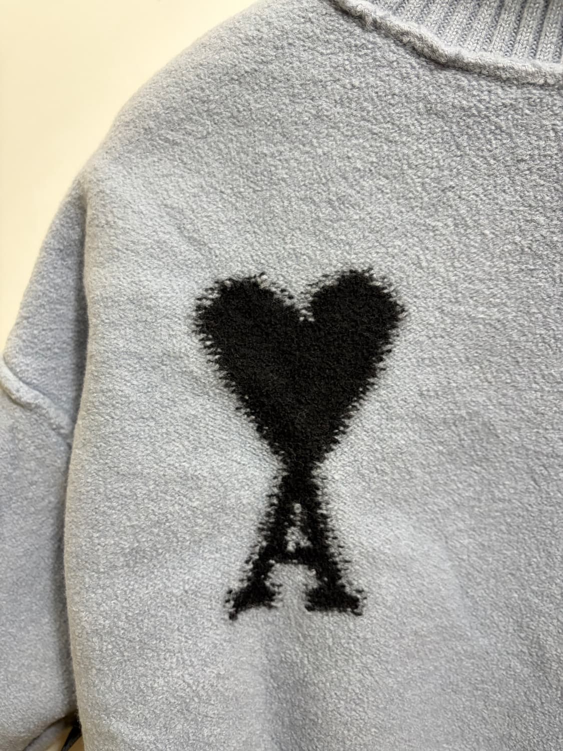 아미 정품 인타르시아 빅하트 터틀넥 상품이미지4