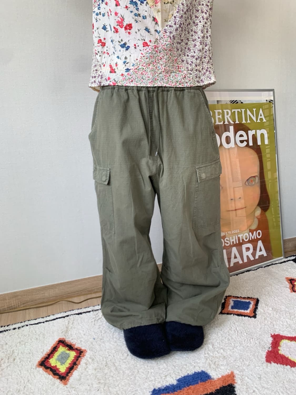 cotton work pants 상품이미지1