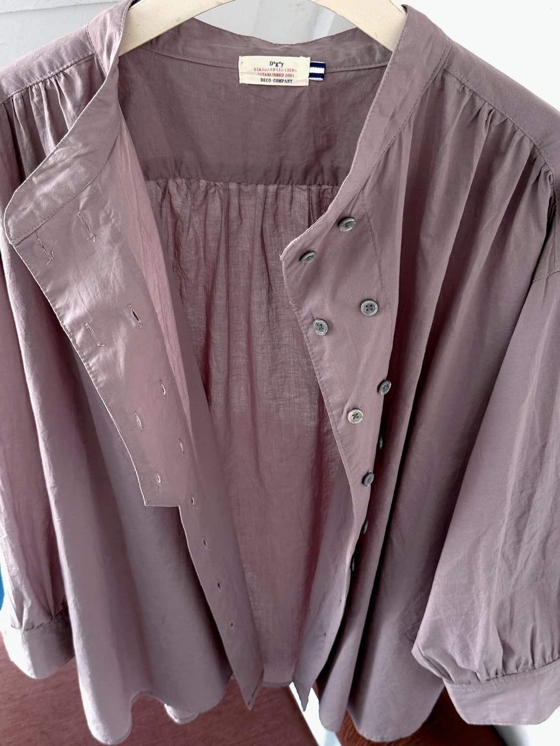 High gauge natural cotton shirt 상품이미지4