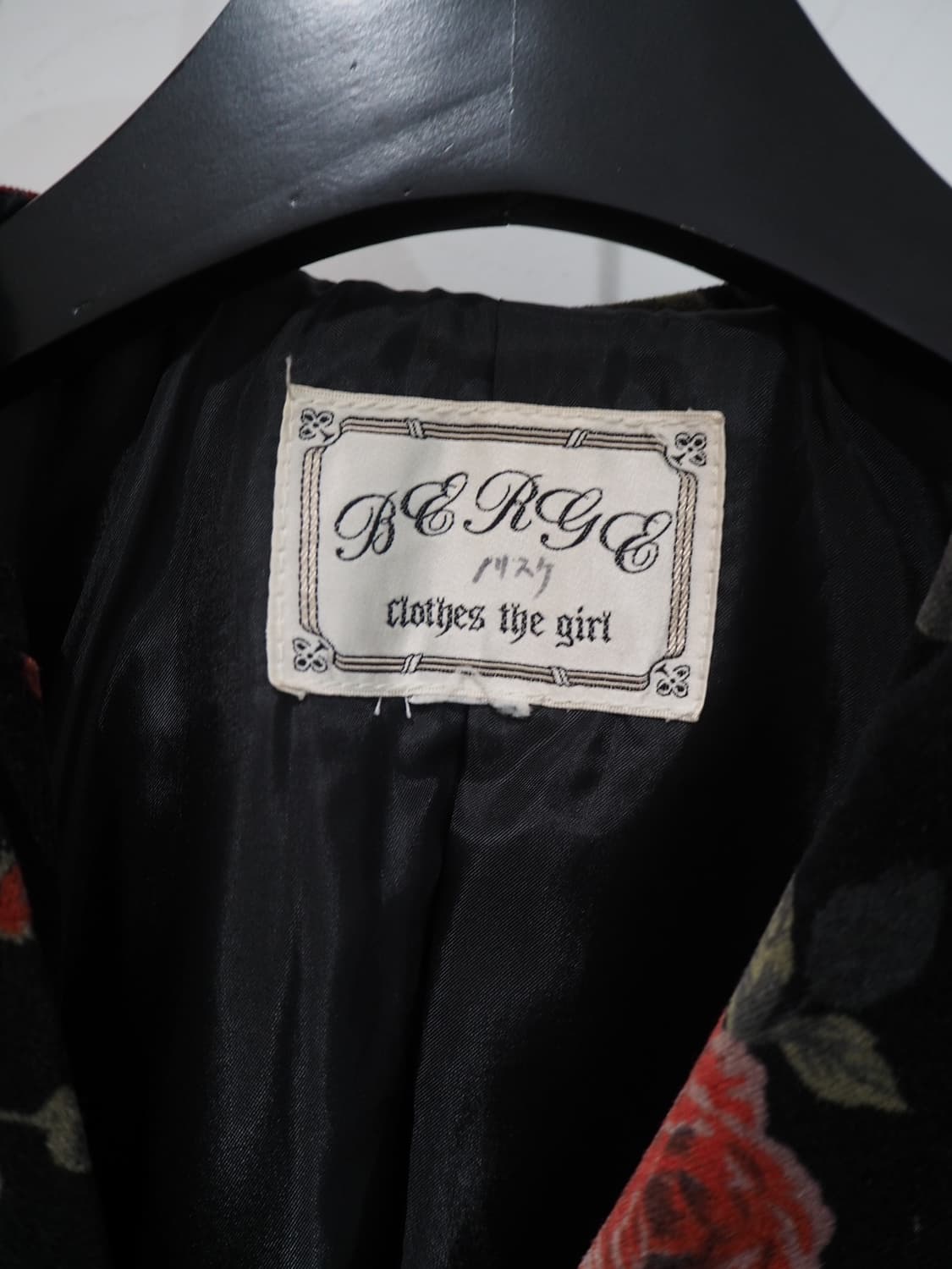 old vintage floral coat  상품이미지8