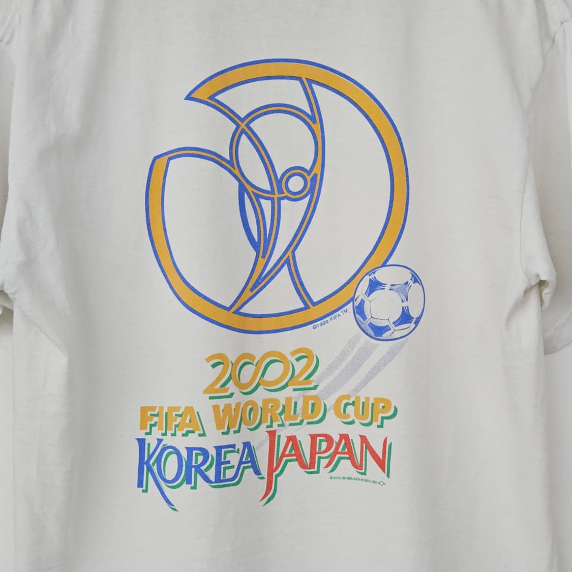 2002 한일 월드컵 버드와이져 티셔츠 오피셜 굿즈 M 상품이미지3