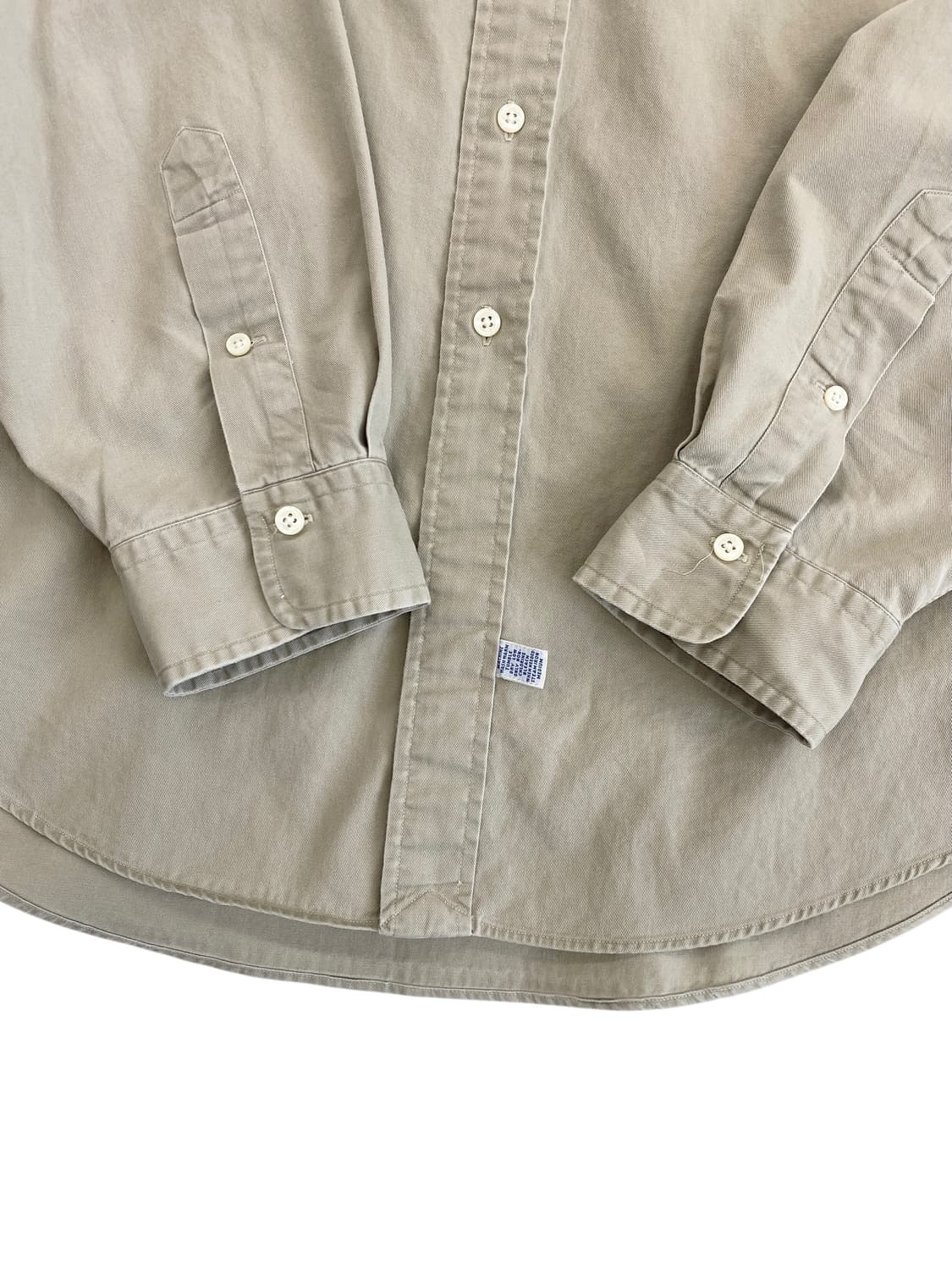 90‘s 폴로 트윌 코튼 버튼 다운 셔츠 상품이미지4