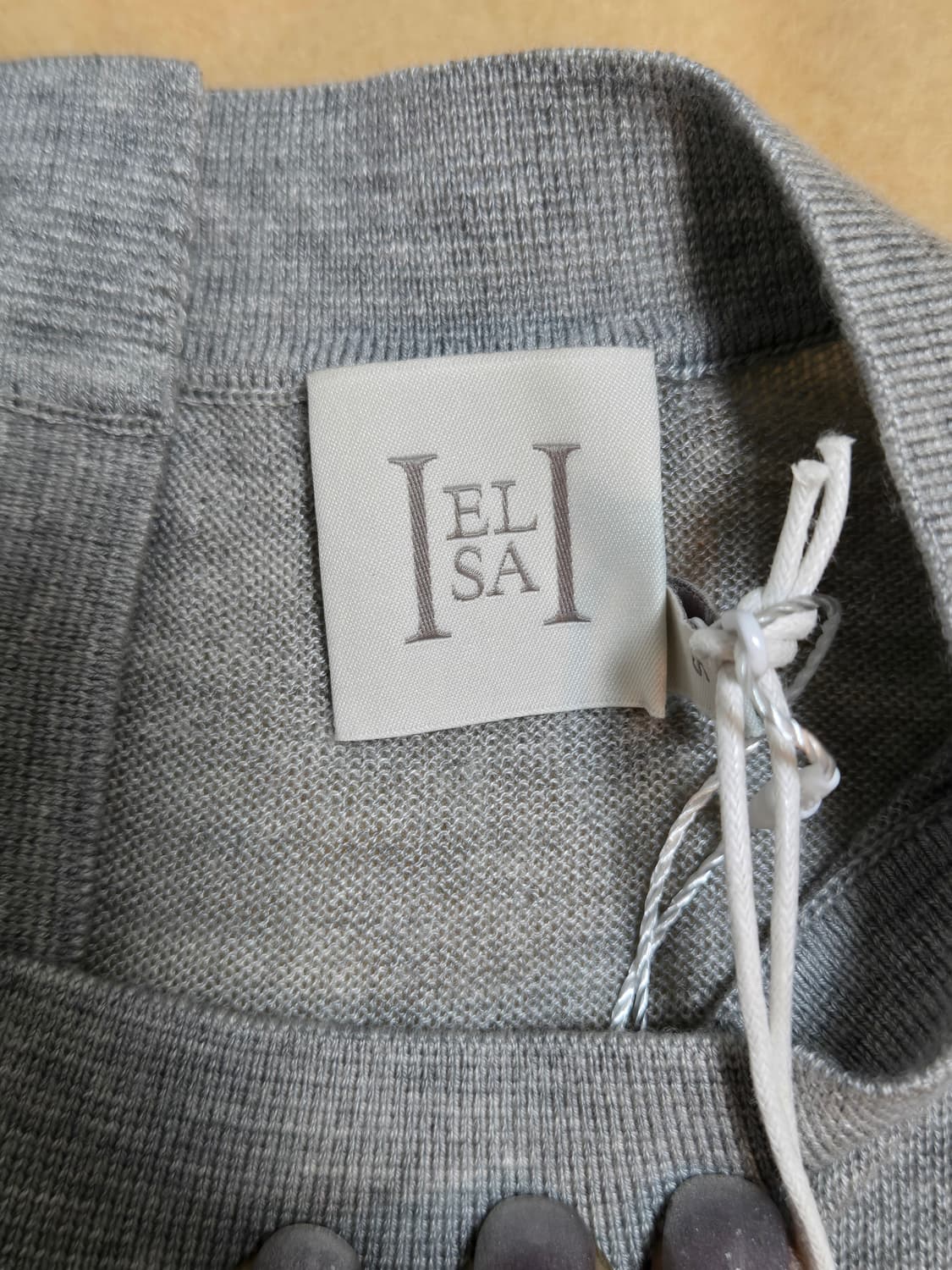 HELSA 헬사 캐시미어 라이오셀 니트 바디수트 새상품 루즈핏 S 상품이미지2