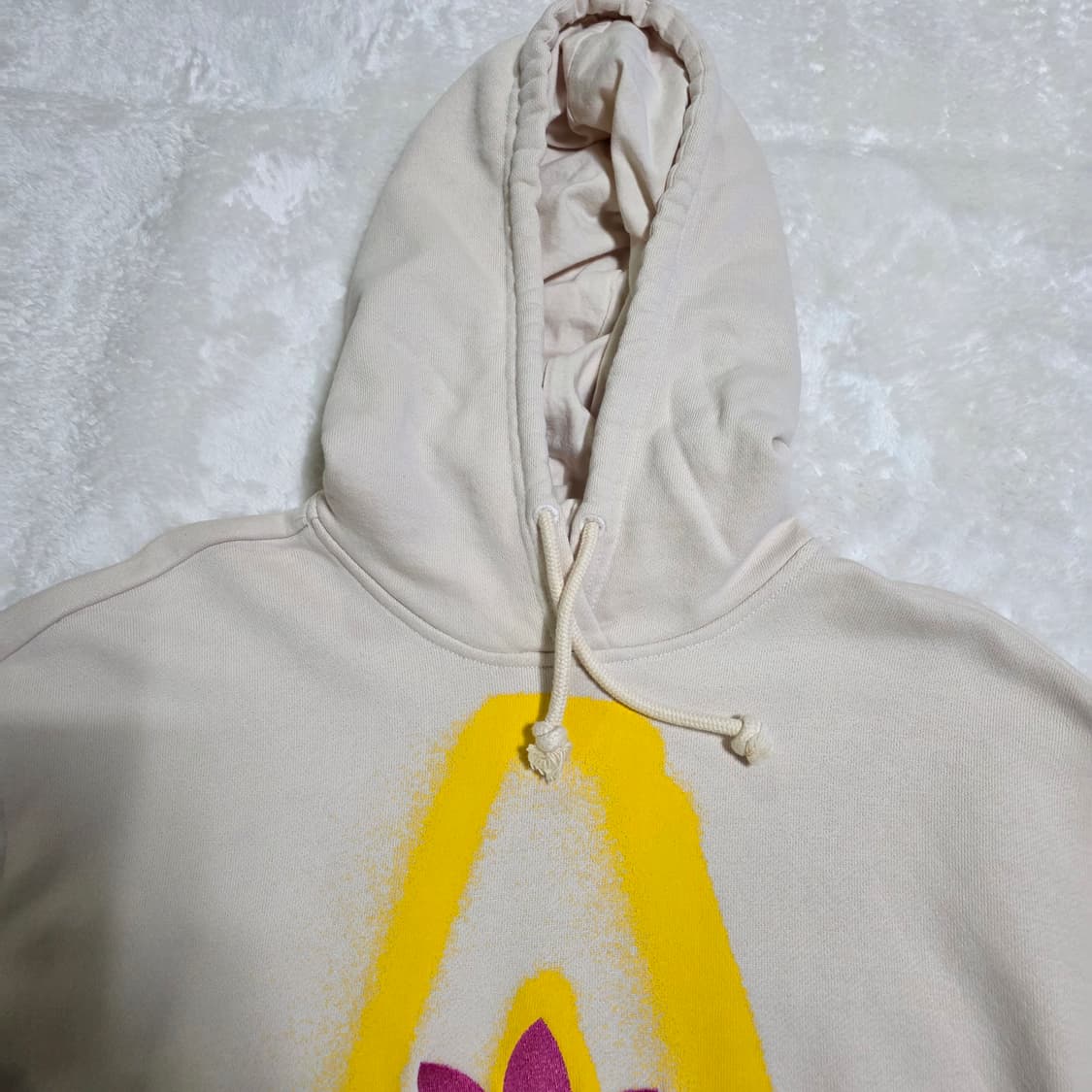 (XS)여성 아디다스 그래픽 오버사이즈 후드티  상품이미지2