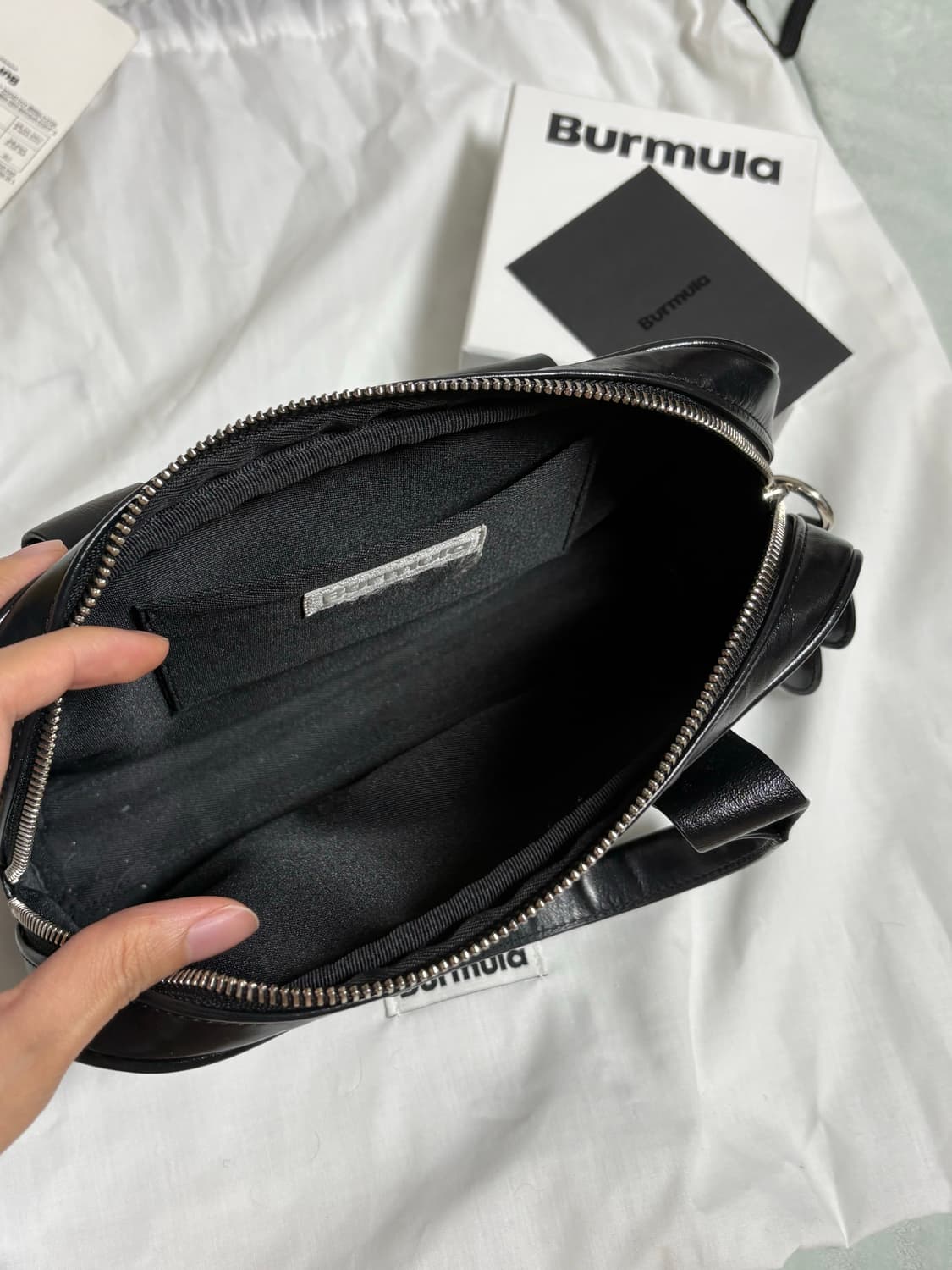 버뮬라 소가죽 토트백  (키링 포함) 상품이미지3