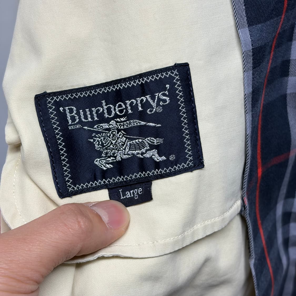 버버리 블루종 일본라인 상품이미지5